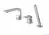 Kohlman Saxo 3-otworowa bateria wannowa